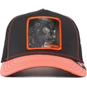 cappellino-trucker-nero-e-rosso-pantera-black-panther-dark-shines-the-farm-di-goorin-bros