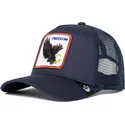 epci-curbata-bleumarin-snapback-freedom-truckin-the-farm-de-goorin-bros