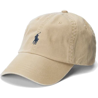 Șepci curbată maro reglabilă Cotton Chino Classic Sport de Polo Ralph Lauren