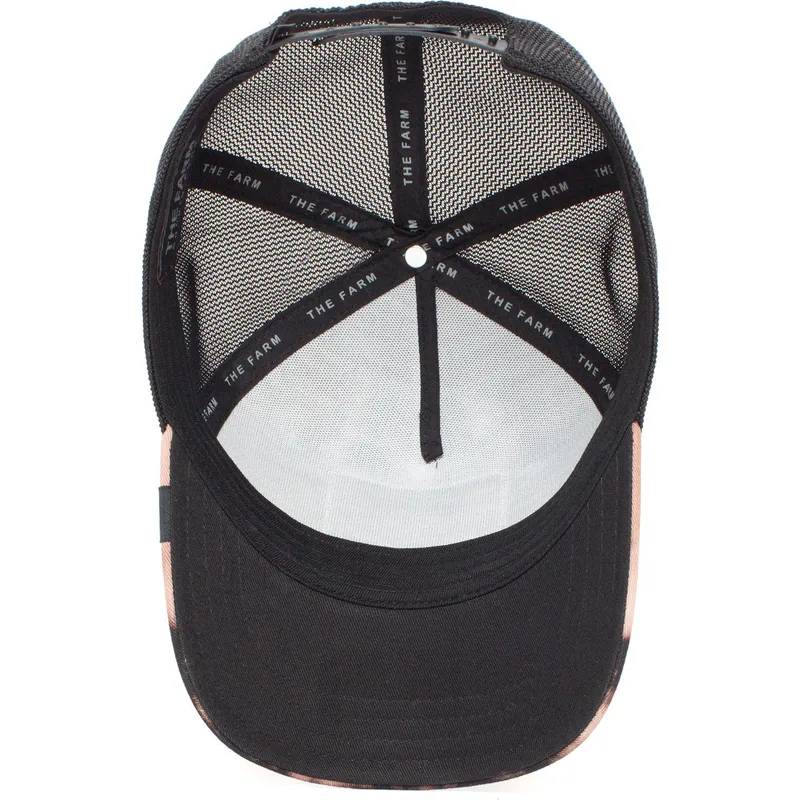 epci-curbata-negru-snapback-acid-panther-the-farm-de-goorin-bros