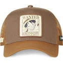 cap-curbata-brown-snapback-monkey-d-luffy-one-piece-de-capslab