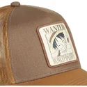 cap-curbata-brown-snapback-monkey-d-luffy-one-piece-de-capslab