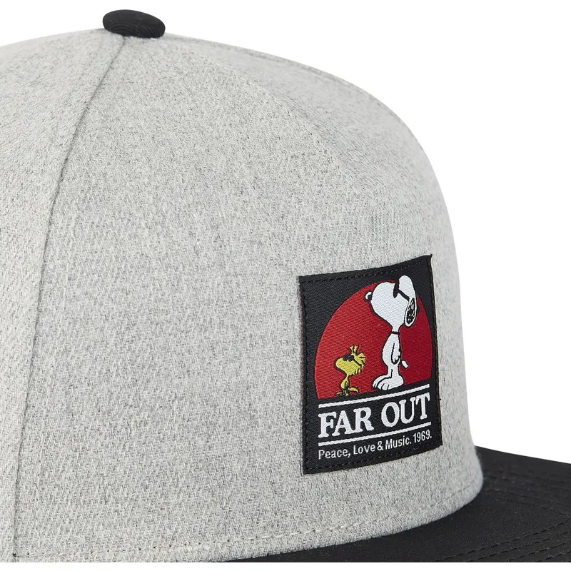 epci-plata-gri-snapback-far-out-naw3-snoopy-arahide-de-capslab