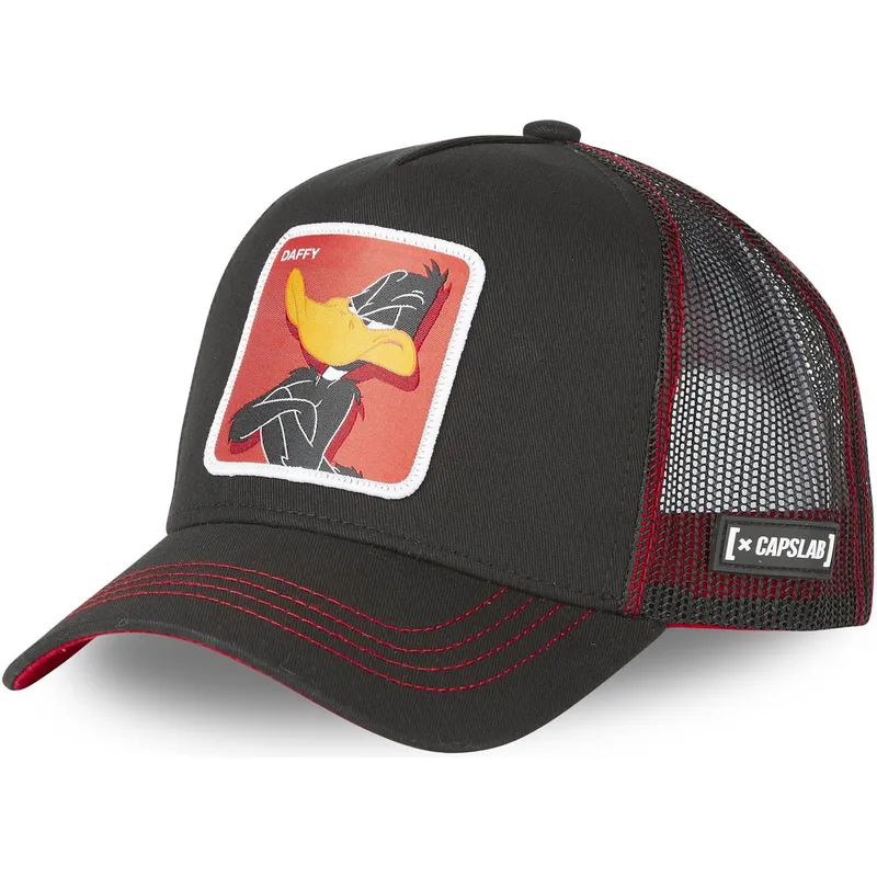 cap-curbata-black-snapback-daffy-duck-looney-tunes-de-capslab