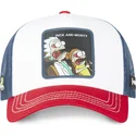 cappellino-trucker-bianco-blu-e-rosso-rick-e-morty-re4-rick-e-morty-di-capslab