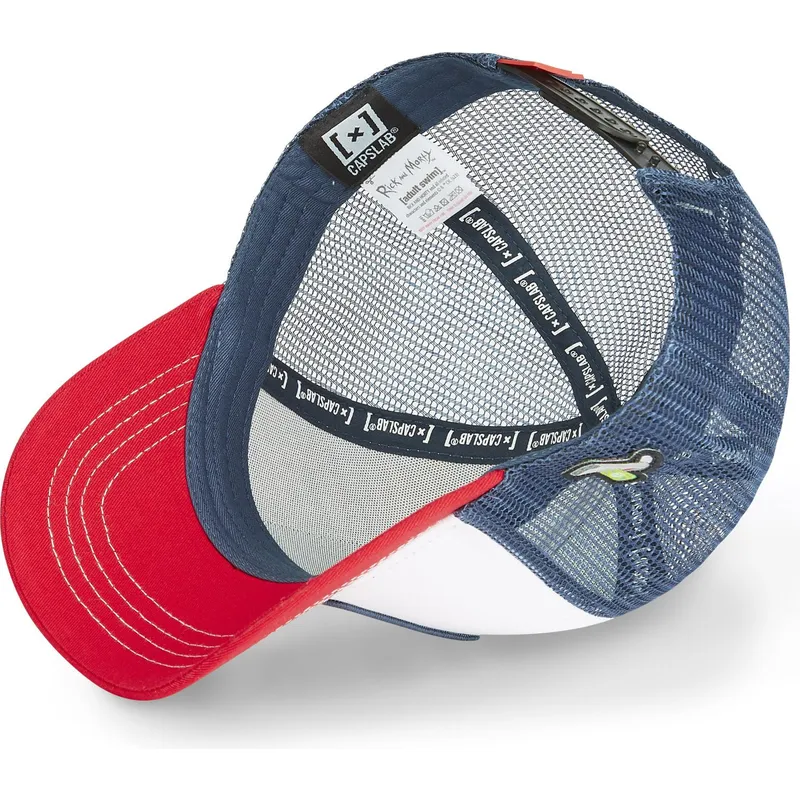 cappellino-trucker-bianco-blu-e-rosso-rick-e-morty-re4-rick-e-morty-di-capslab