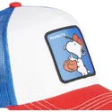 epci-curbata-papagal-snapback-va2-snoopy-arahide-de-capslab