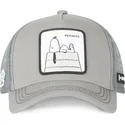 epci-curbata-gri-snapback-sn2-snoopy-arahide-de-capslab