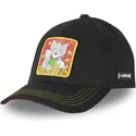 cappello-nero-snapback-con-visiera-curva-tom-t11-looney-tunes-di-capslab