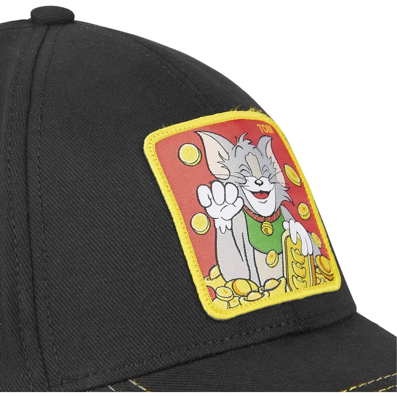 cap-curbata-black-snapback-tom-looney-tunes-de-capslab