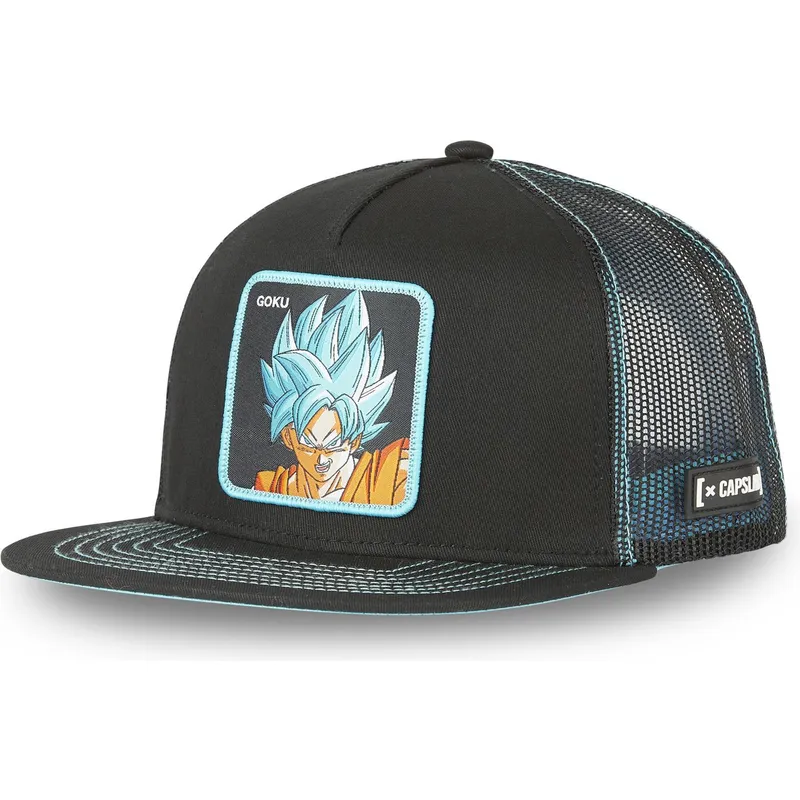 cap-plata-black-snapback-son-goku-dragon-ball-de-capslab