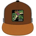 casquette-plate-trucker-marron-shenron-she5-dragon-ball-capslab