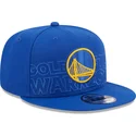 epci-plata-albastru-snapback-9fifty-draft-edition-2023-de-golden-state-warriors-nba-de-new-era
