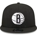 cappello-piatto-nero-snapback-9fifty-draft-edition-2023-dei-brooklyn-nets-nba-di-new-era