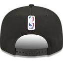 schwarze-flache-snapback-kappe-9fifty-draft-edition-2023-der-brooklyn-nets-nba-von-new-era