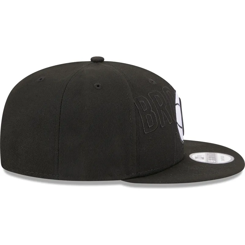 epci-plata-negru-snapback-9fifty-draft-edition-2023-de-brooklyn-nets-nba-de-new-era