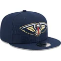 epci-plata-bleumarin-snapback-9fifty-draft-edition-2023-de-new-orleans-pelicans-nba-de-new-era