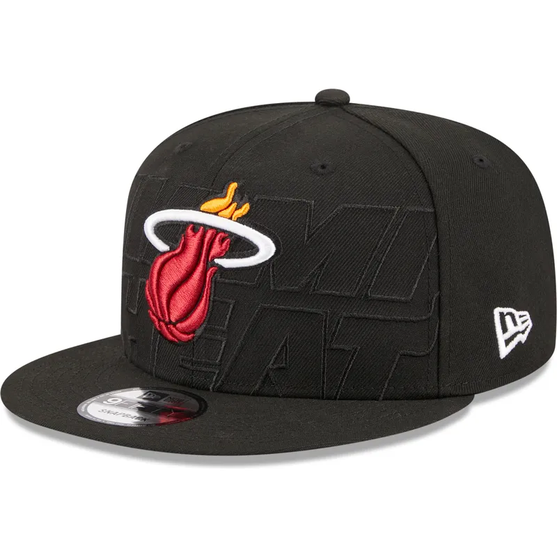 epci-plata-negru-snapback-9fifty-draft-edition-2023-de-miami-heat-nba-de-new-era