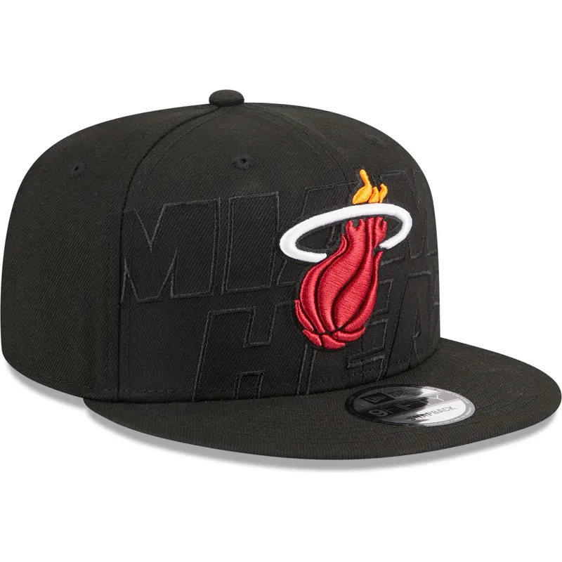 epci-plata-negru-snapback-9fifty-draft-edition-2023-de-miami-heat-nba-de-new-era