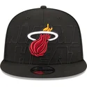 epci-plata-negru-snapback-9fifty-draft-edition-2023-de-miami-heat-nba-de-new-era