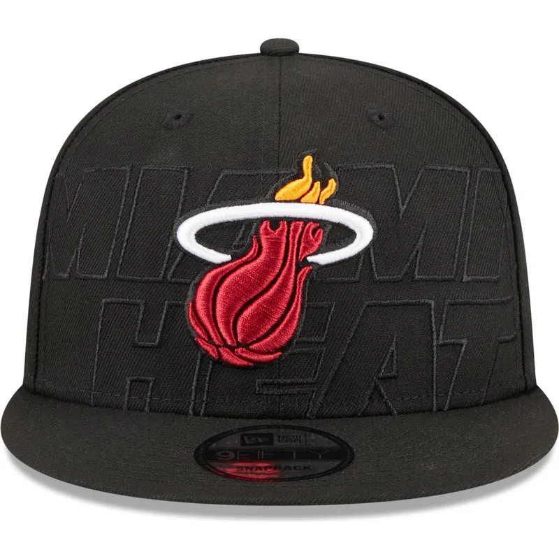 epci-plata-negru-snapback-9fifty-draft-edition-2023-de-miami-heat-nba-de-new-era