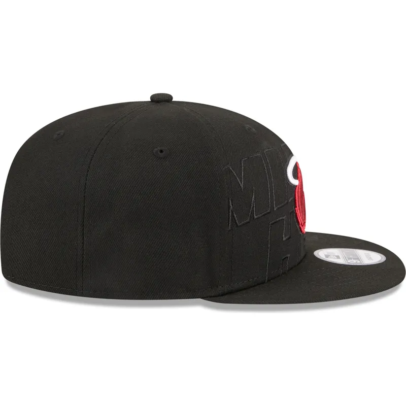 epci-plata-negru-snapback-9fifty-draft-edition-2023-de-miami-heat-nba-de-new-era