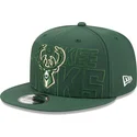 gorra-plana-verde-snapback-9fifty-draft-edition-2023-de-milwaukee-bucks-nba-de-new-era