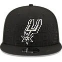 epci-plata-negru-snapback-9fifty-draft-edition-2023-de-san-antonio-spurs-nba-de-new-era