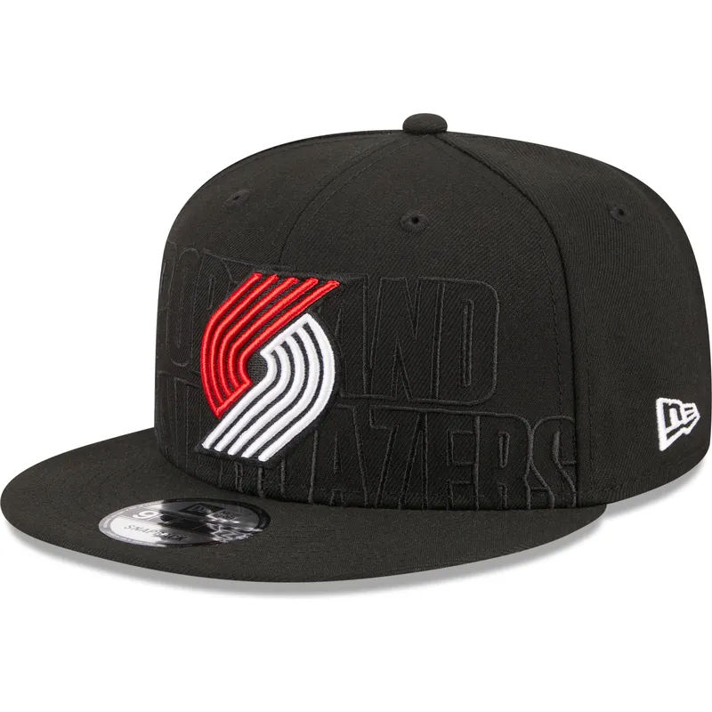 epci-plata-negru-snapback-9fifty-draft-edition-2023-de-portland-trail-blazers-nba-de-new-era