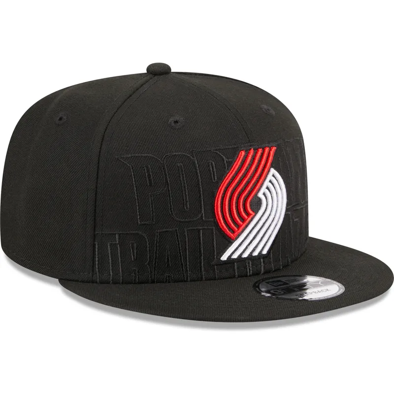 epci-plata-negru-snapback-9fifty-draft-edition-2023-de-portland-trail-blazers-nba-de-new-era