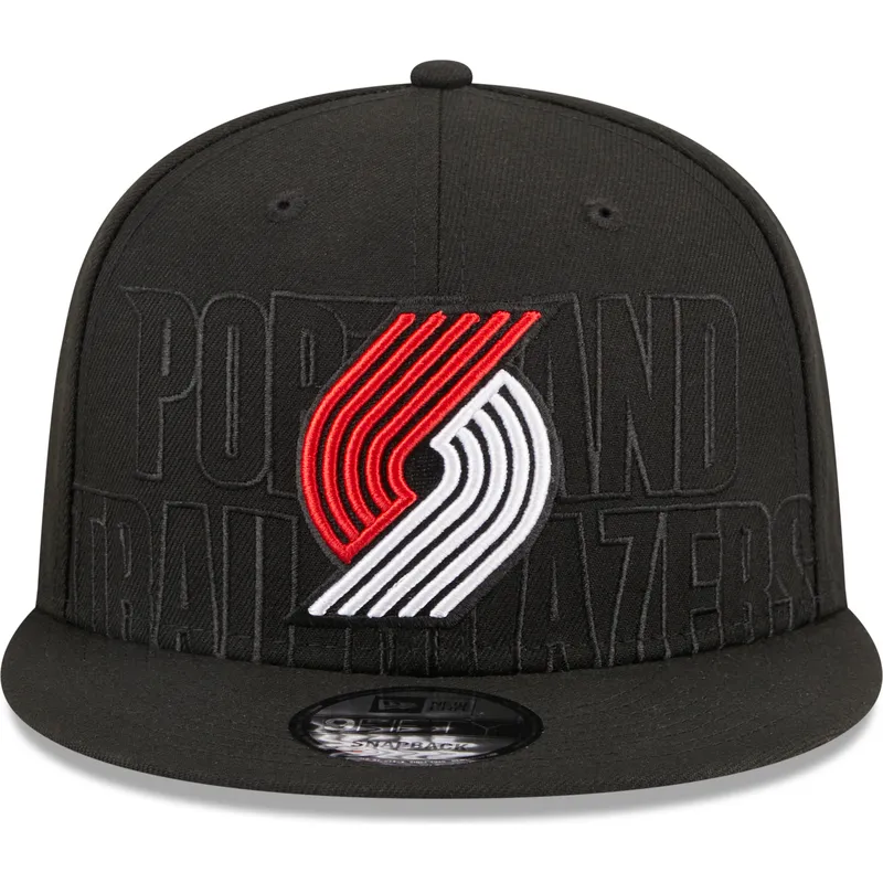 epci-plata-negru-snapback-9fifty-draft-edition-2023-de-portland-trail-blazers-nba-de-new-era
