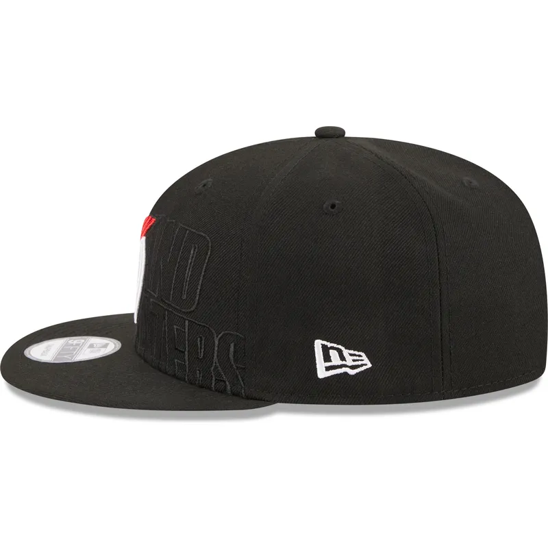 epci-plata-negru-snapback-9fifty-draft-edition-2023-de-portland-trail-blazers-nba-de-new-era