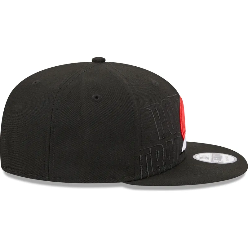 epci-plata-negru-snapback-9fifty-draft-edition-2023-de-portland-trail-blazers-nba-de-new-era