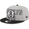 epci-plata-gri-snapback-9fifty-draft-edition-2023-de-brooklyn-nets-nba-de-new-era