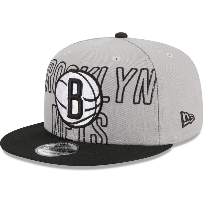 epci-plata-gri-snapback-9fifty-draft-edition-2023-de-brooklyn-nets-nba-de-new-era