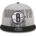 epci-plata-gri-snapback-9fifty-draft-edition-2023-de-brooklyn-nets-nba-de-new-era