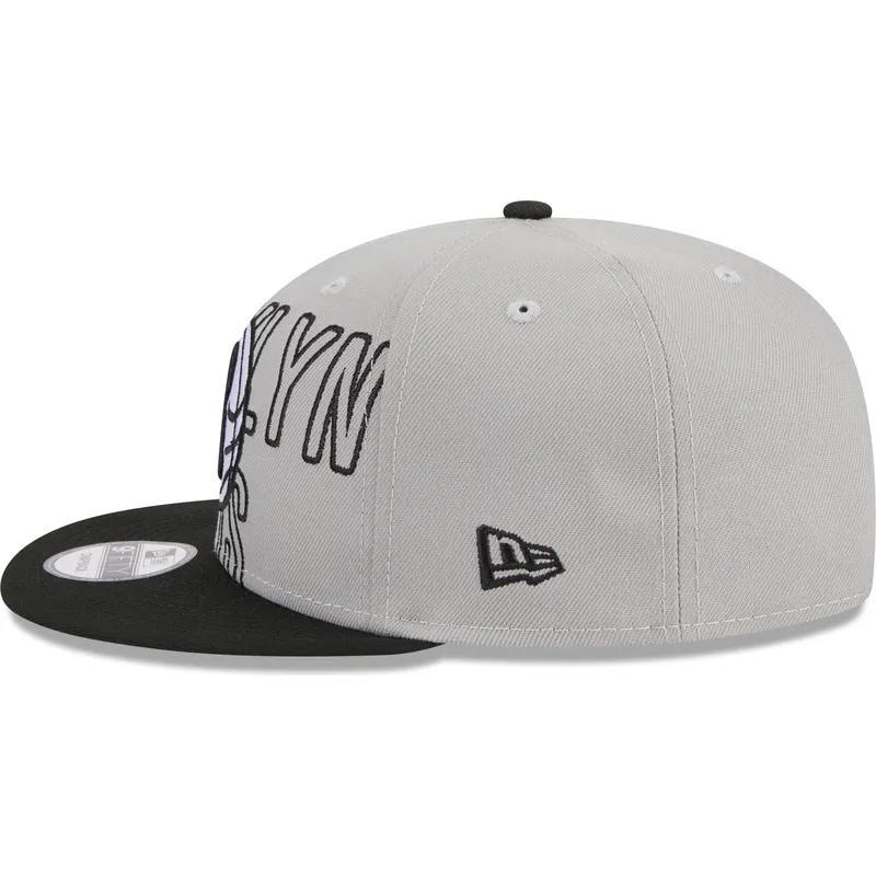 epci-plata-gri-snapback-9fifty-draft-edition-2023-de-brooklyn-nets-nba-de-new-era