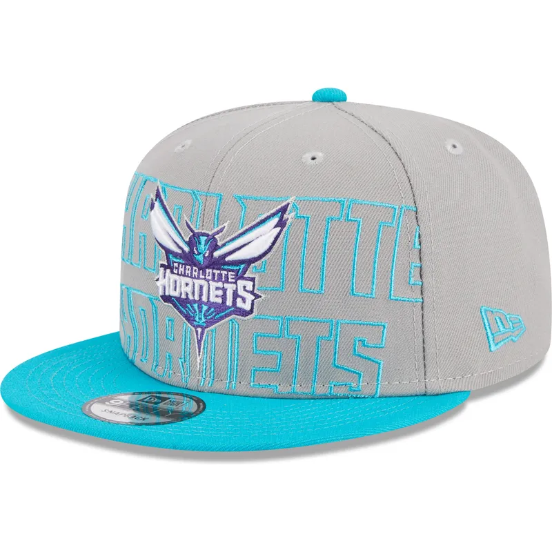 epci-plata-gri-snapback-9fifty-draft-edition-2023-de-charlotte-hornets-nba-de-new-era