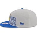 epci-plata-gri-snapback-9fifty-draft-edition-2023-de-golden-state-warriors-nba-de-new-era