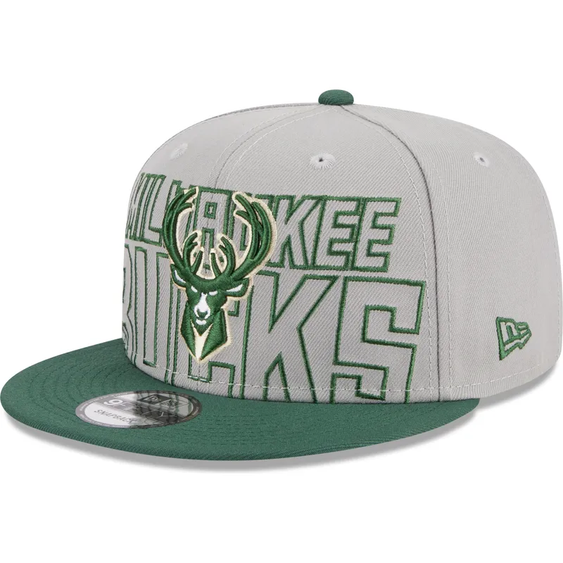 epci-plata-gri-snapback-9fifty-draft-edition-2023-de-milwaukee-bucks-nba-de-new-era