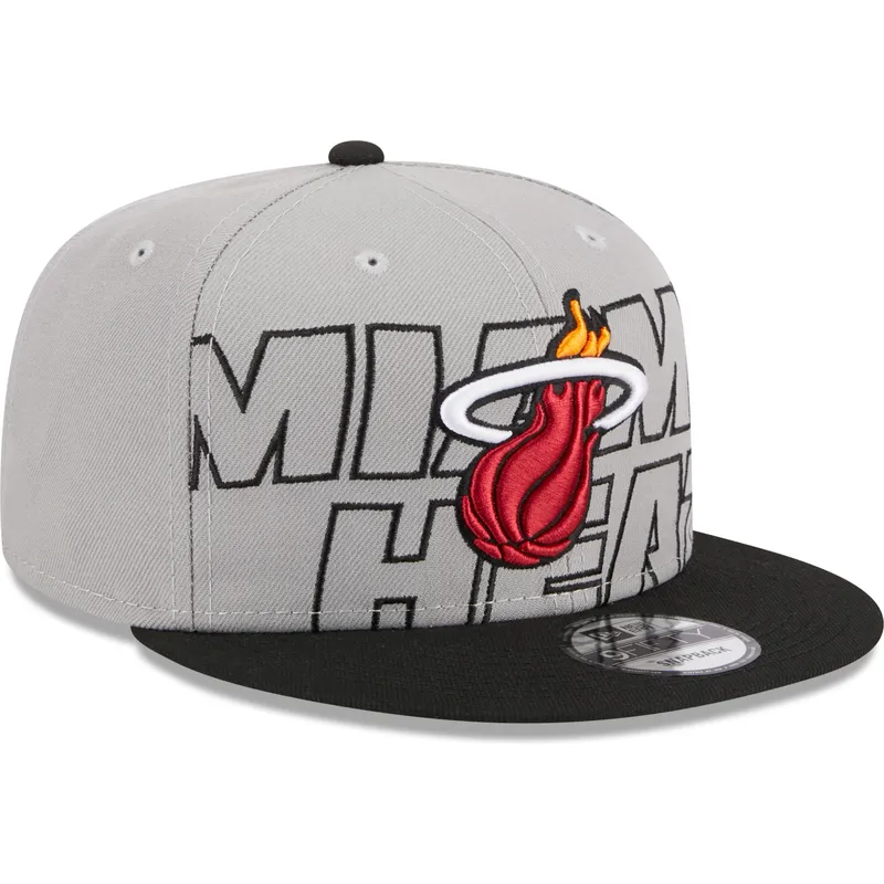 epci-plata-gri-snapback-9fifty-draft-edition-2023-de-miami-heat-nba-de-new-era