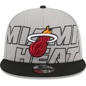 epci-plata-gri-snapback-9fifty-draft-edition-2023-de-miami-heat-nba-de-new-era