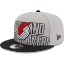 epci-plata-gri-snapback-9fifty-draft-edition-2023-de-portland-trail-blazers-nba-de-new-era