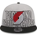 epci-plata-gri-snapback-9fifty-draft-edition-2023-de-portland-trail-blazers-nba-de-new-era