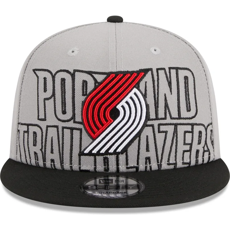 epci-plata-gri-snapback-9fifty-draft-edition-2023-de-portland-trail-blazers-nba-de-new-era
