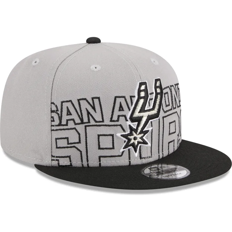 epci-plata-gri-snapback-9fifty-draft-edition-2023-de-san-antonio-spurs-nba-de-new-era