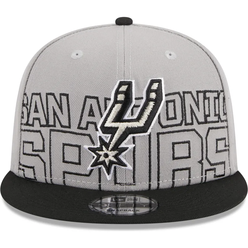epci-plata-gri-snapback-9fifty-draft-edition-2023-de-san-antonio-spurs-nba-de-new-era
