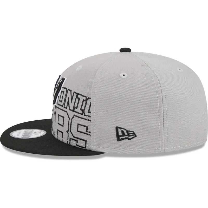 epci-plata-gri-snapback-9fifty-draft-edition-2023-de-san-antonio-spurs-nba-de-new-era
