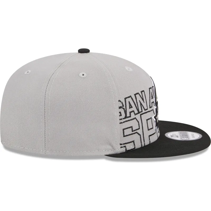 epci-plata-gri-snapback-9fifty-draft-edition-2023-de-san-antonio-spurs-nba-de-new-era