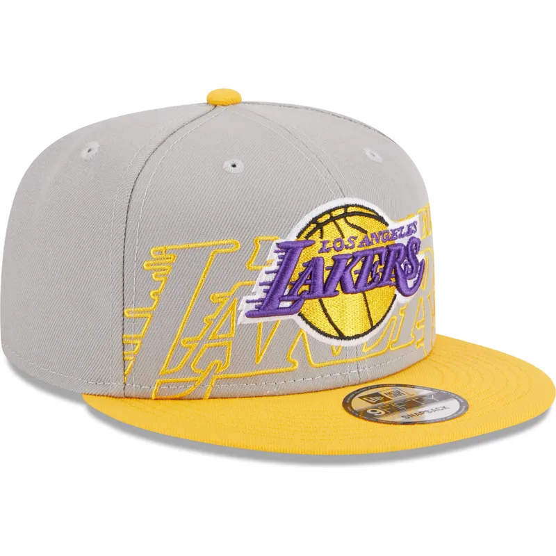 epci-plata-gri-snapback-9fifty-draft-edition-2023-de-los-angeles-lakers-nba-de-new-era